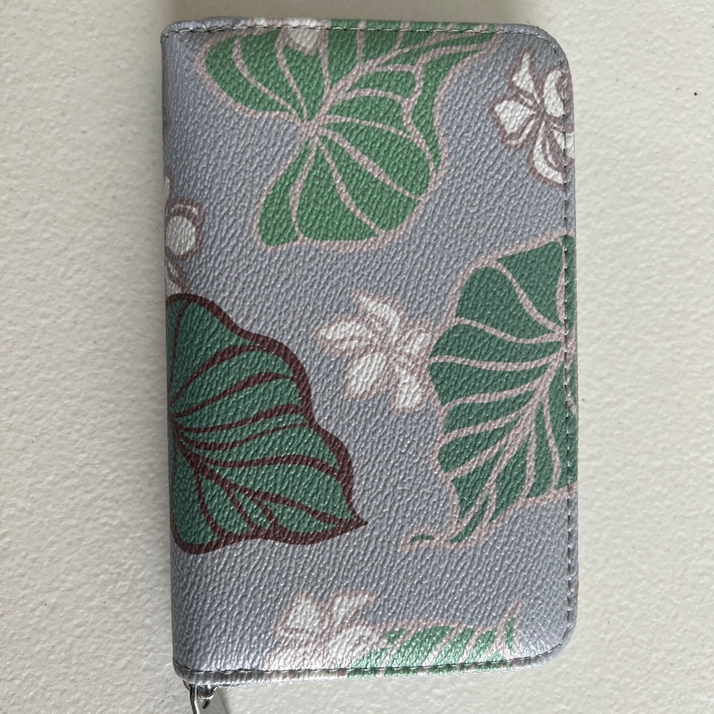 Happy Wahine - Sandra Kale Grey Wallet